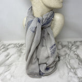 WOMEN'S SCARF/SHAWL grey