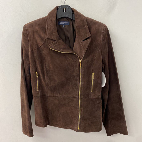 JONES new york WOMEN'S COAT brown L