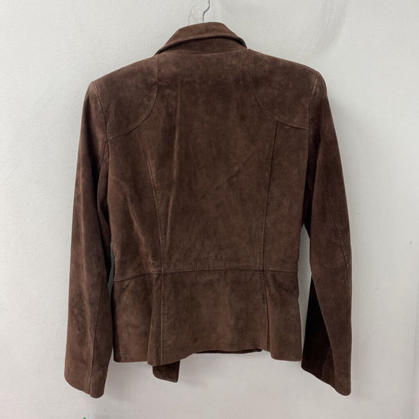 JONES new york WOMEN'S COAT brown L