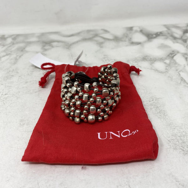UNO DE 50 WOMEN'S BRACELET brown silver mix