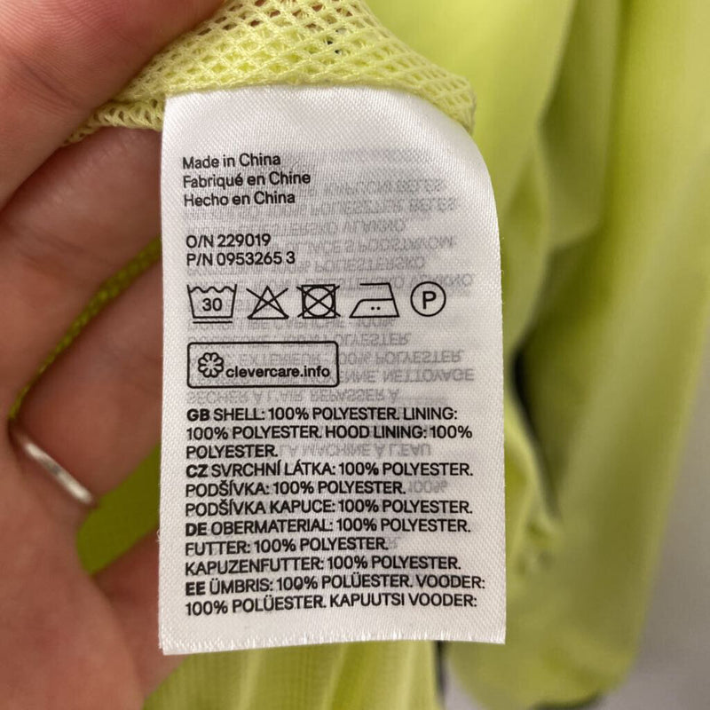H&M WOMEN'S ACTIVE OUTER electric yellow M