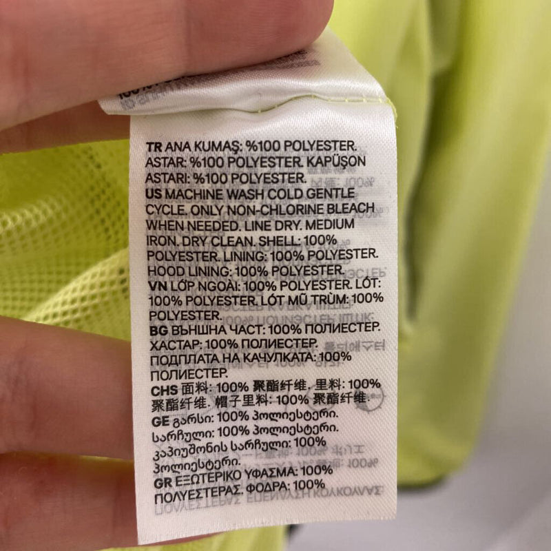 H&M WOMEN'S ACTIVE OUTER electric yellow M