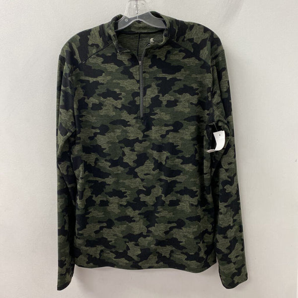 KYODAN WOMEN'S ACTIVE TOP olive black mix M
