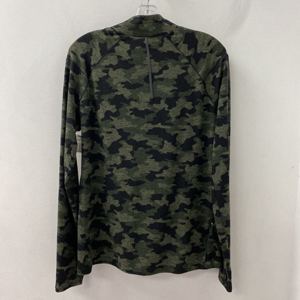 KYODAN WOMEN'S ACTIVE TOP olive black mix M