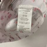 rebel sugar WOMEN'S T-SHIRT white pink mix M/L