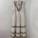 boden WOMEN'S DRESS white pink blue mix 20