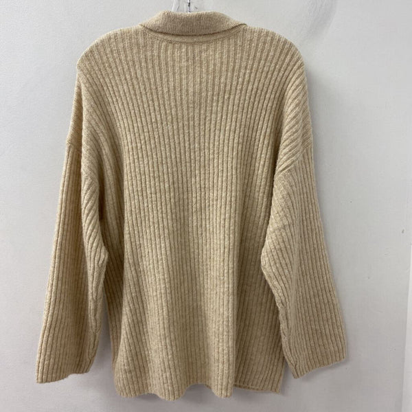 AMERICAN EAGLE WOMEN'S CARDIGAN oatmeal S