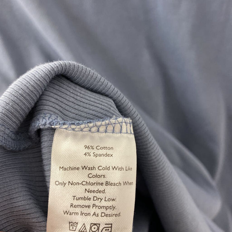 EDDIE BAUER WOMEN'S TOP steel blue 2X