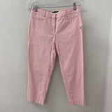 TALBOTS WOMEN'S PANTS pink gingham 2P