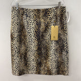PAUL BRIAL WOMEN'S SKIRT animal print M/L