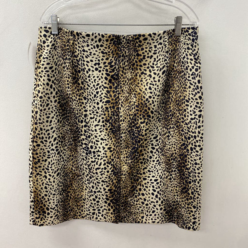 PAUL BRIAL WOMEN'S SKIRT animal print M/L