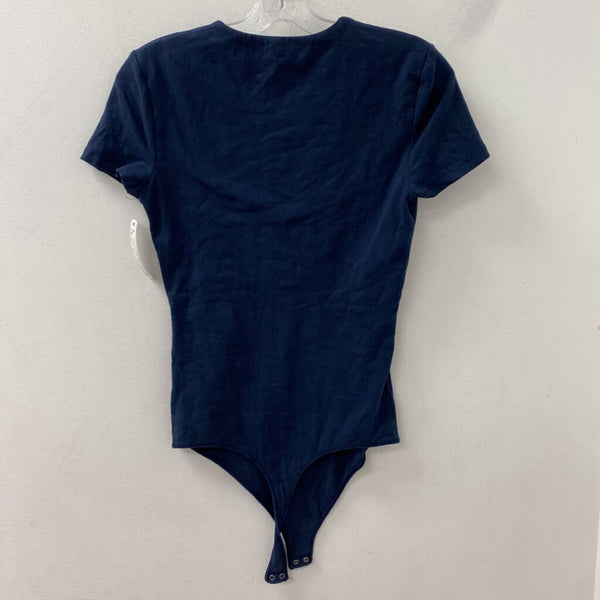 ABERCROMBIE & FITCH WOMEN'S TOP navy MT
