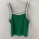 boden WOMEN'S TANK/CAMI green navy cream mix 14