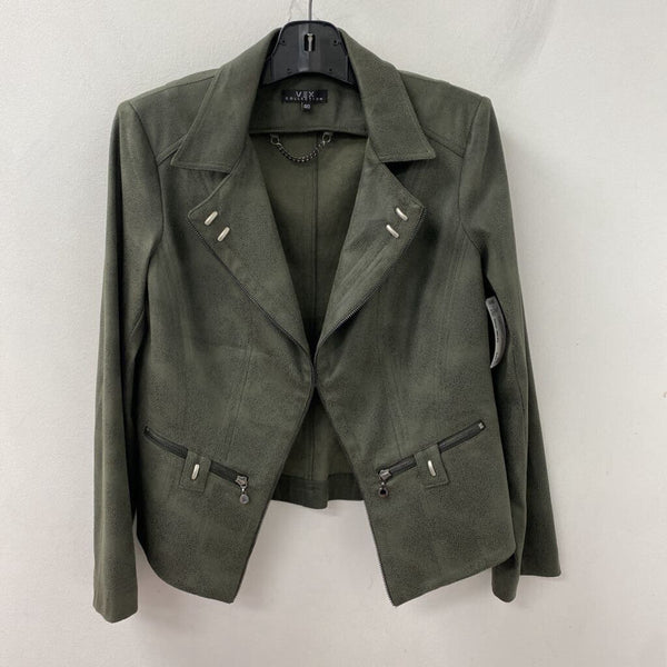 VEX collection WOMEN'S BLAZER/JACKET olive green M/40