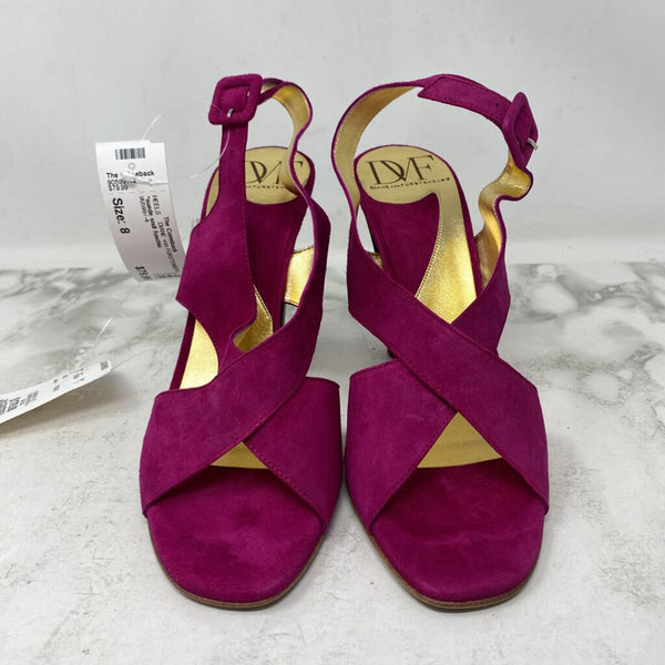 DIANE von FURSTENBERG WOMEN'S HEELS fuschia 8