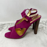 DIANE von FURSTENBERG WOMEN'S HEELS fuschia 8
