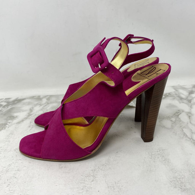 DIANE von FURSTENBERG WOMEN'S HEELS fuschia 8