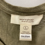 workshop - andrea jovine WOMEN'S T-SHIRT green L