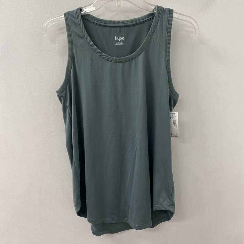 HYBA WOMEN'S ACTIVE TOP green XS