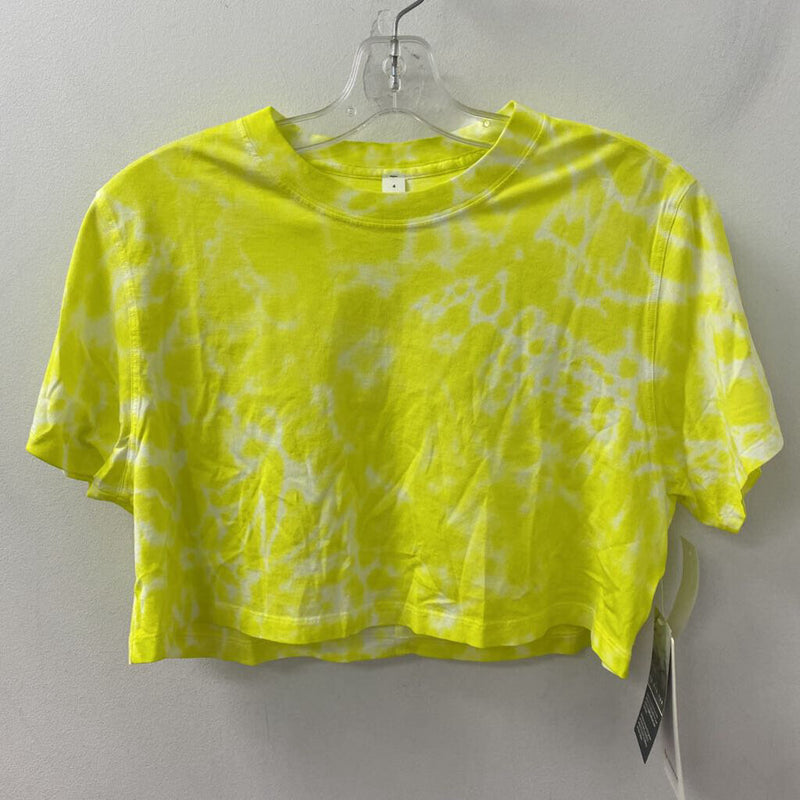LULULEMON WOMEN'S ACTIVE TOP white yellow 4