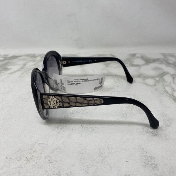 ROBERTO CAVALLI WOMEN'S SUNGLASSES black clear