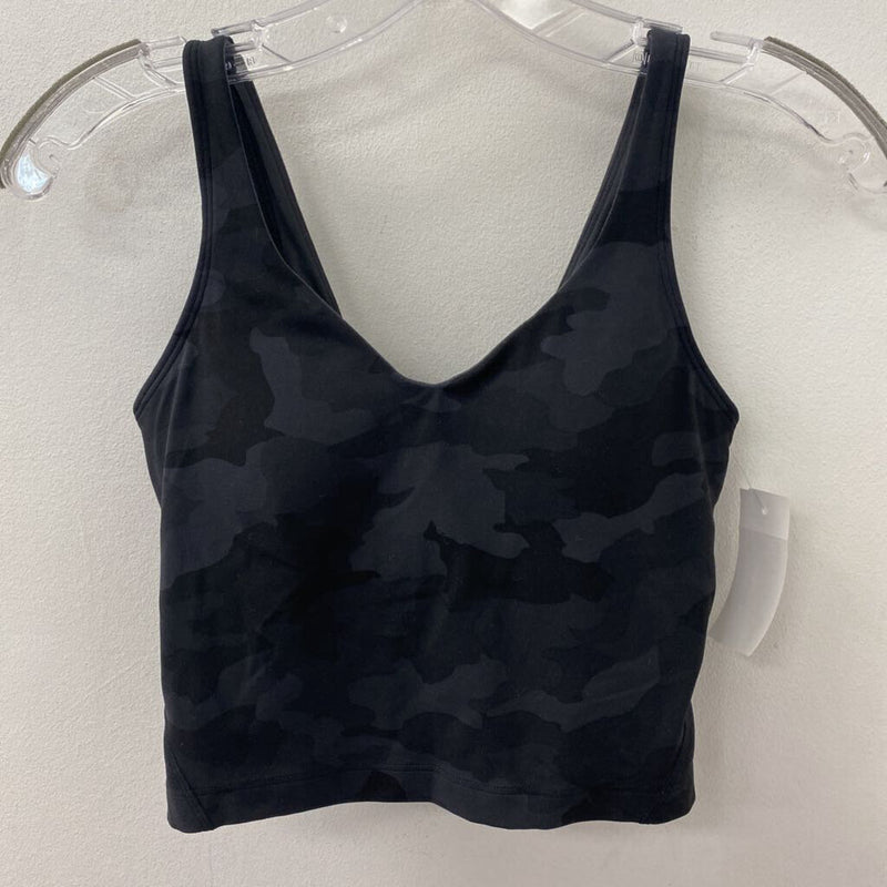 LULULEMON WOMEN'S ACTIVE TOP black grey 2