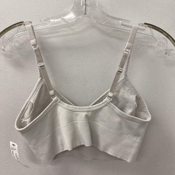 LULULEMON WOMEN'S ACTIVE BRA off white S