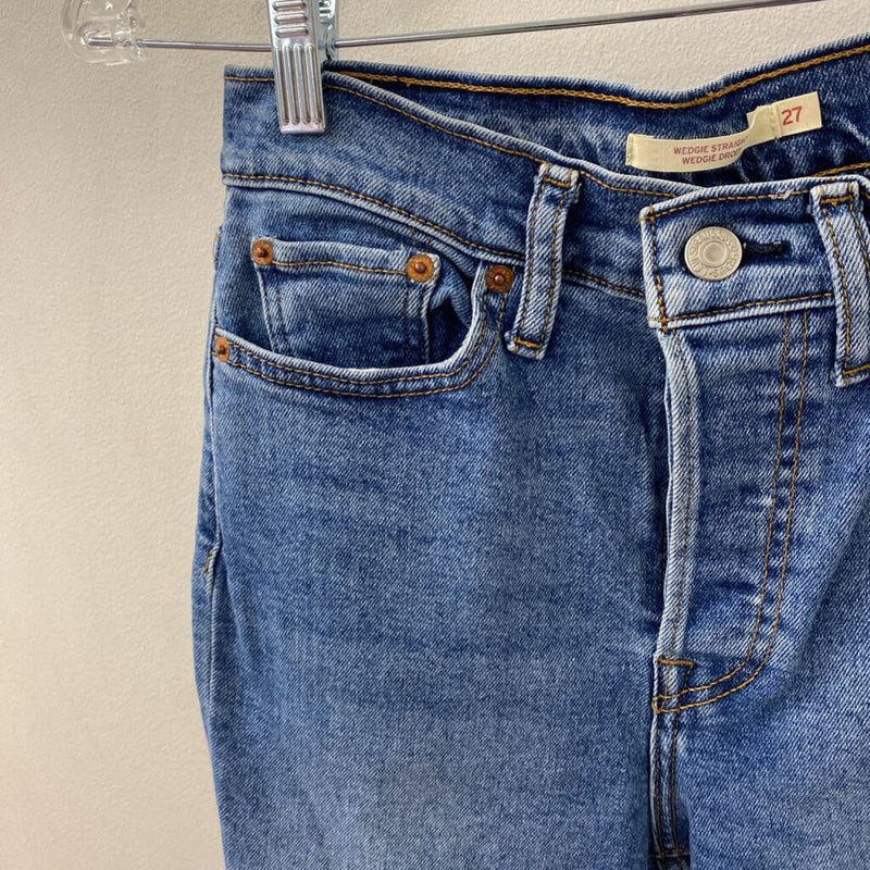 LEVI WOMEN'S JEANS blue S/27