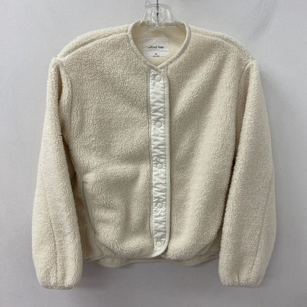 WILFRED WOMEN'S COAT cream 2XS
