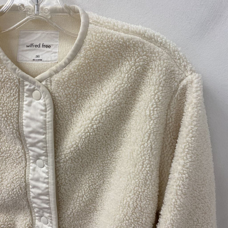 WILFRED WOMEN'S COAT cream 2XS