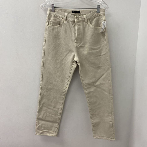 Massimo Dutti WOMEN'S JEANS beige S/38