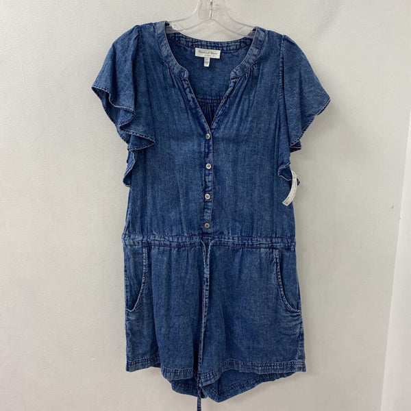MICHAEL STARS WOMEN'S ROMPER blue S