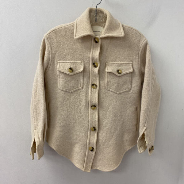 WILFRED WOMEN'S COAT beige XS