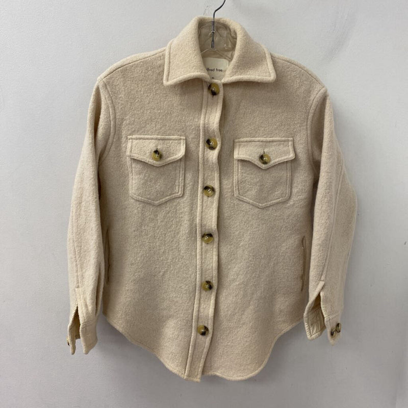 WILFRED WOMEN'S COAT beige XS