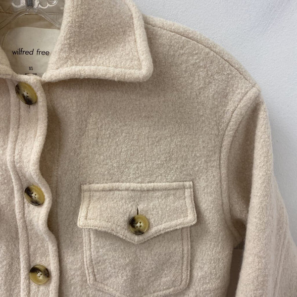 WILFRED WOMEN'S COAT beige XS