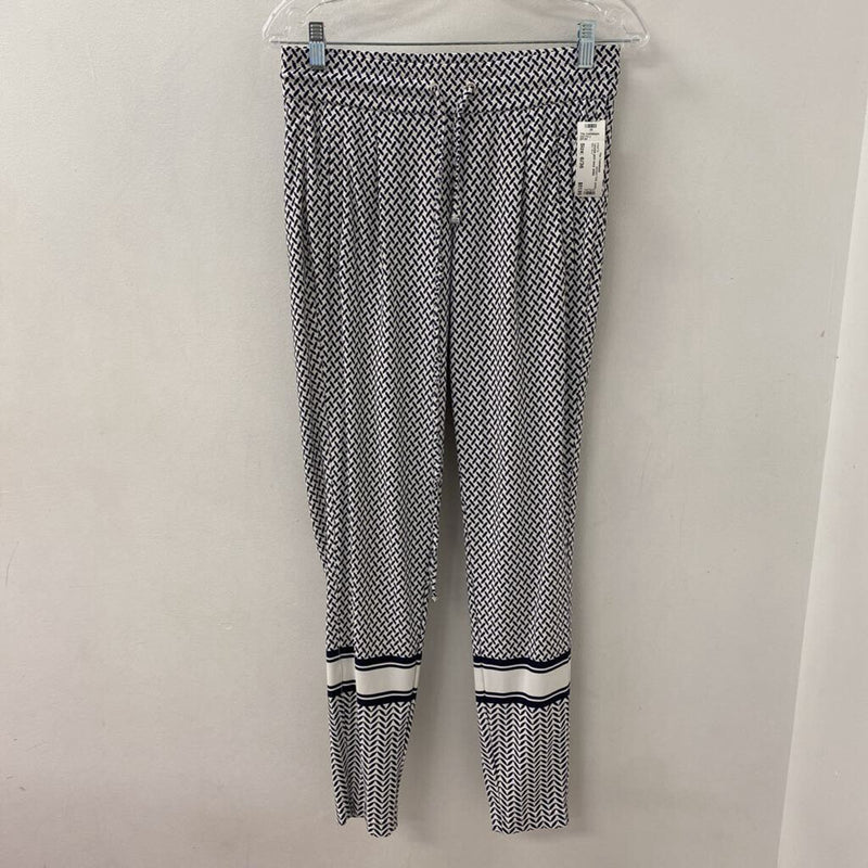 SEDUCTIVE pants WOMEN'S PANTS navy white 6/36