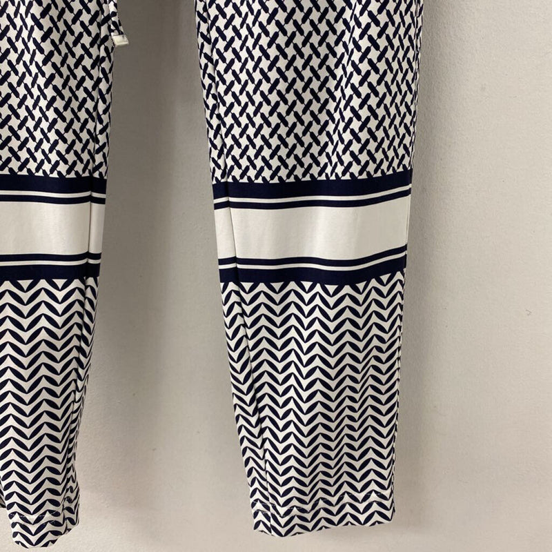 SEDUCTIVE pants WOMEN'S PANTS navy white 6/36