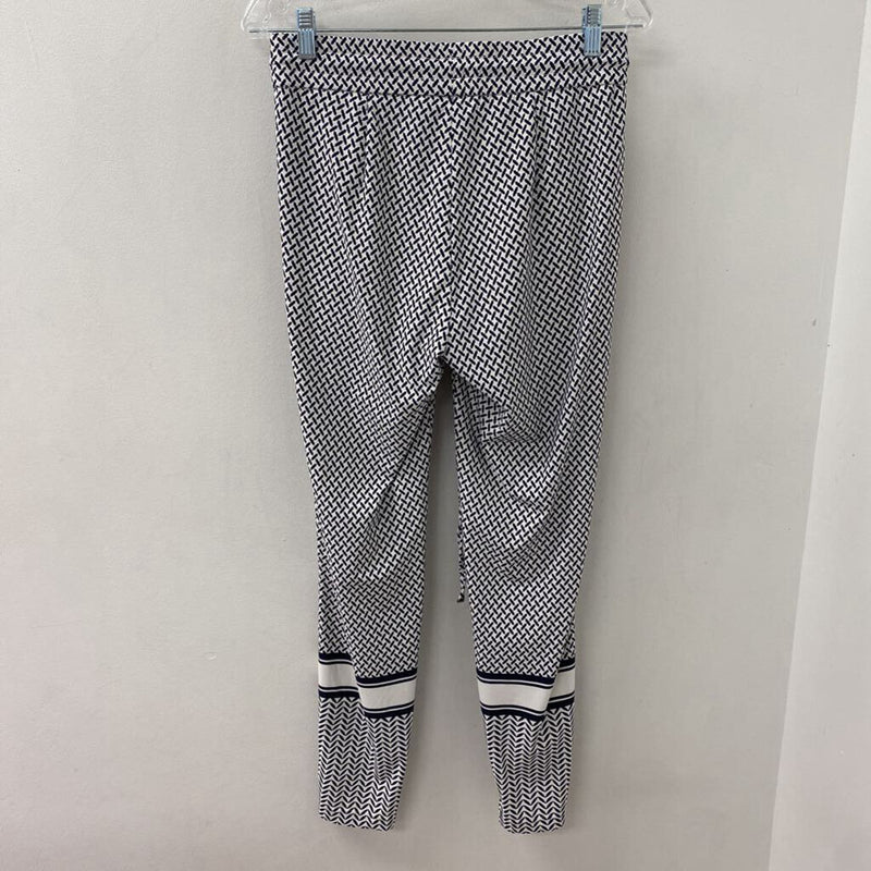 SEDUCTIVE pants WOMEN'S PANTS navy white 6/36