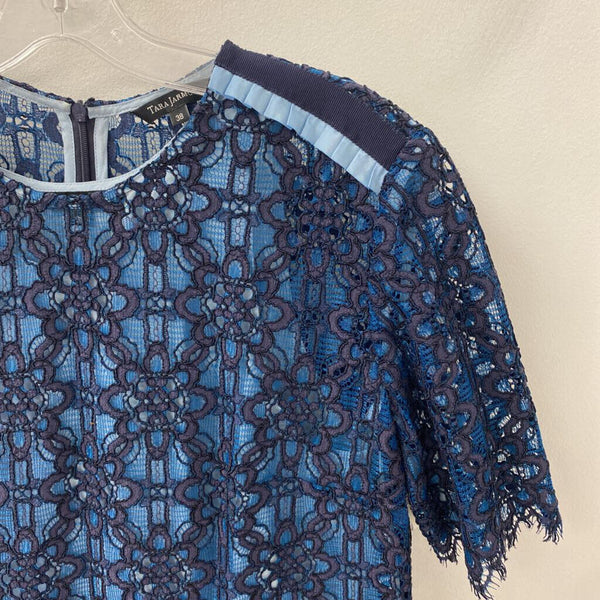 TARA JARMON WOMEN'S PARTY DRESS blue navy S/38
