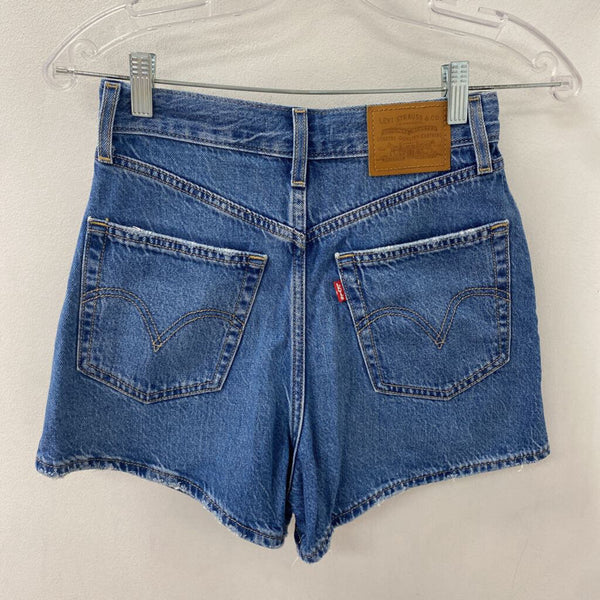 LEVI WOMEN'S SHORTS blue XS/24