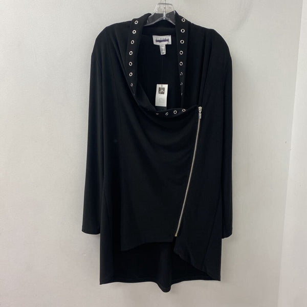 JOSEPH RIBKOFF WOMEN'S CARDIGAN black 16