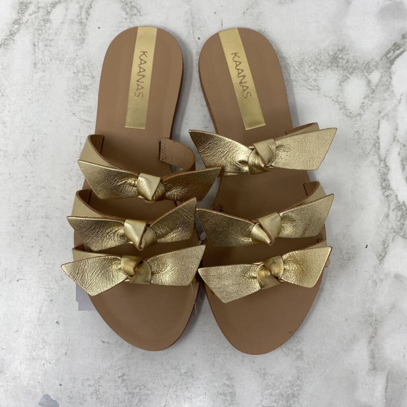 KAANAS WOMEN'S SANDALS gold 5