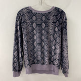 CHRLDR WOMEN'S ACTIVE TOP purple black M