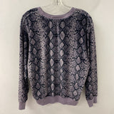 CHRLDR WOMEN'S ACTIVE TOP purple black M