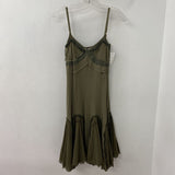 SHIRT PASSION WOMEN'S DRESS olive green M