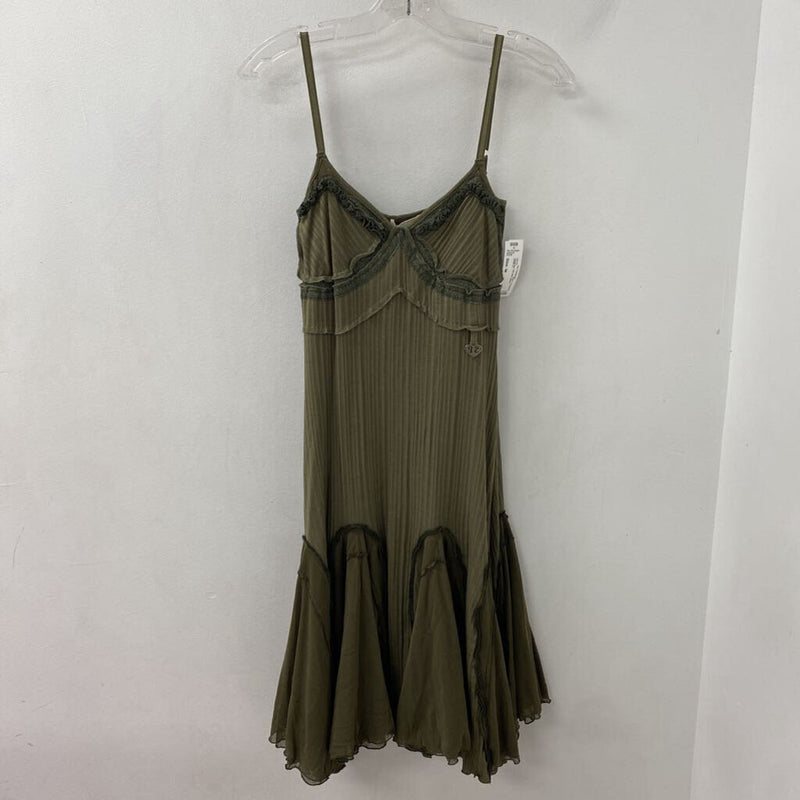 SHIRT PASSION WOMEN'S DRESS olive green M