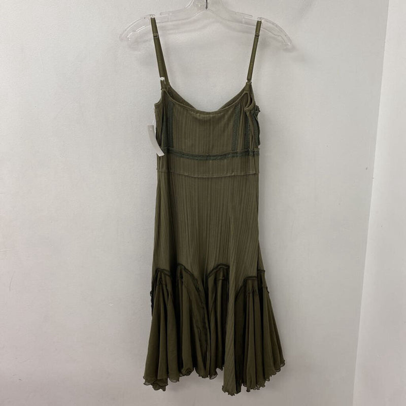 SHIRT PASSION WOMEN'S DRESS olive green M