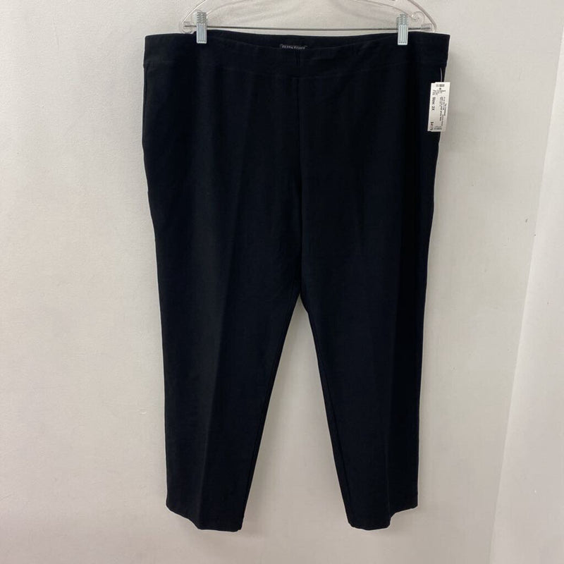 EILEEN FISHER WOMEN'S PLUS BOTTOM black 2X