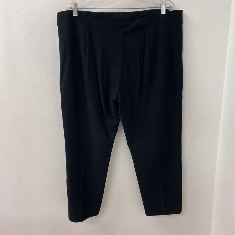 EILEEN FISHER WOMEN'S PLUS BOTTOM black 2X