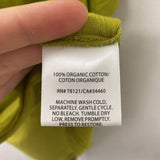 EILEEN FISHER WOMEN'S PLUS TOP lime 2X